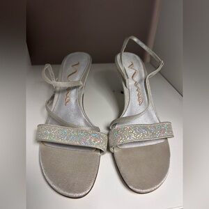 Nina Women's‎ Glittering Silver Heels